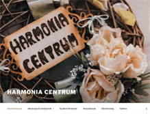 Tablet Screenshot of harmoniacentrum.sk